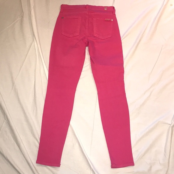 7 For All Mankind Skinny Jeans Size 25 - Picture 2 of 3